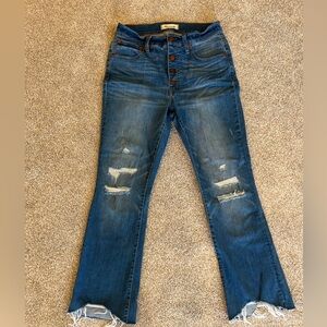 MADEWELL Size 27, Cali Boot Cut Jeans